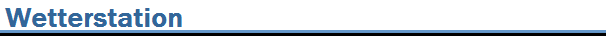 Wetterstation
